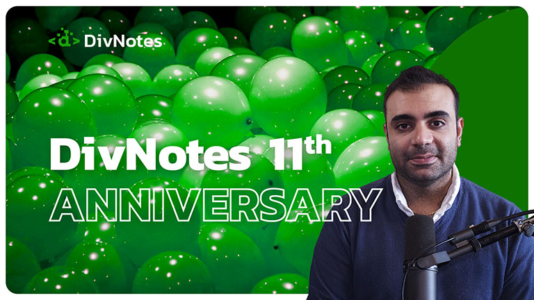 DivNotes' 11th Anniversary Thumbnail